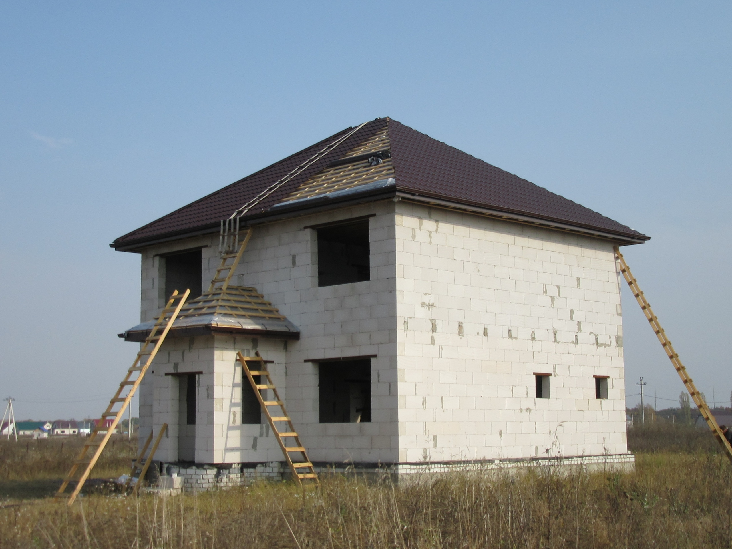Монтаж кровли